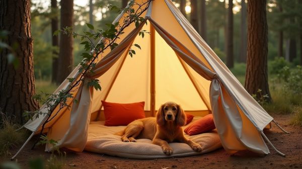 Tipi pour chien : abri élégant et confortable pour votre animal